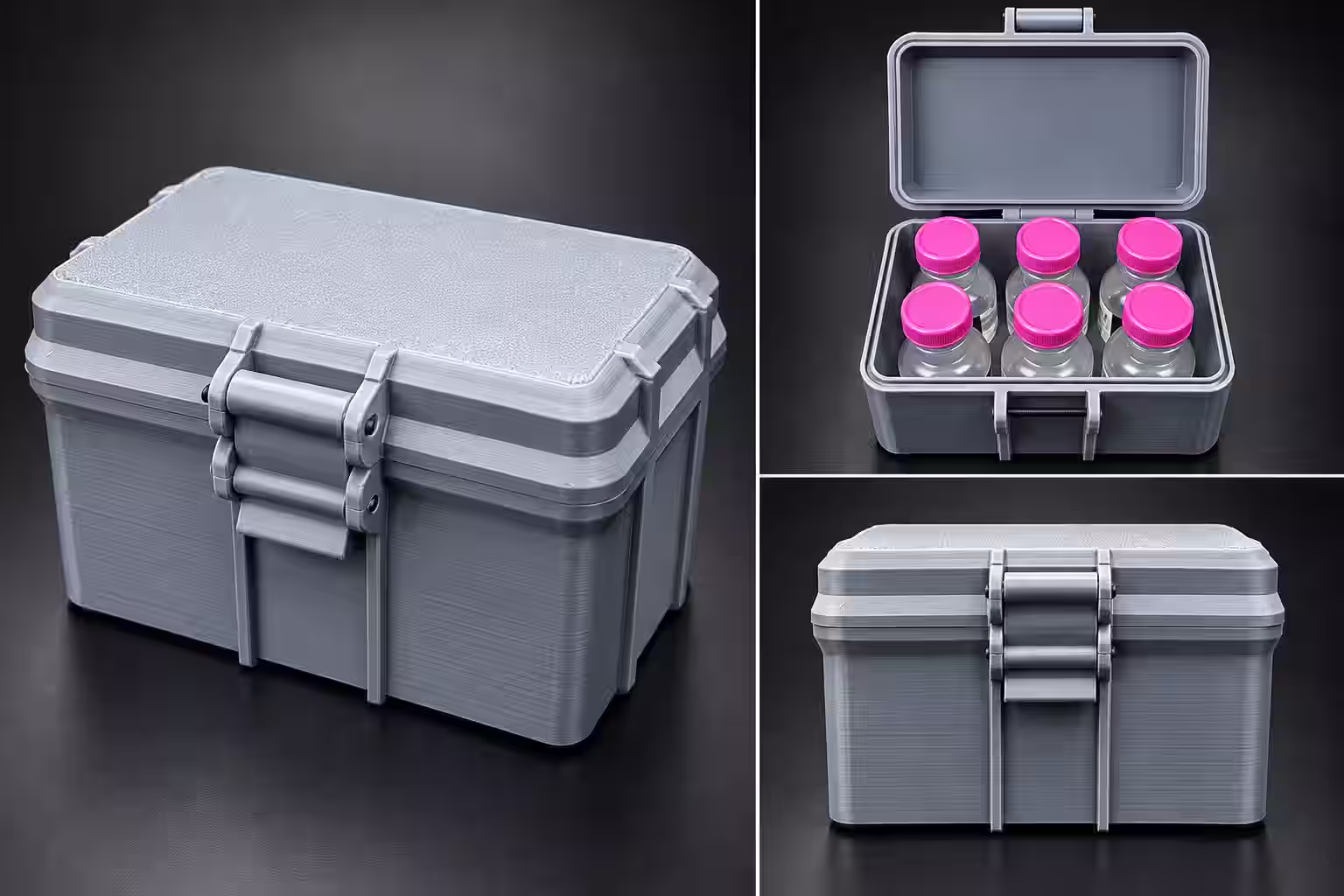 Hospira Bac Water 6-Slot Case